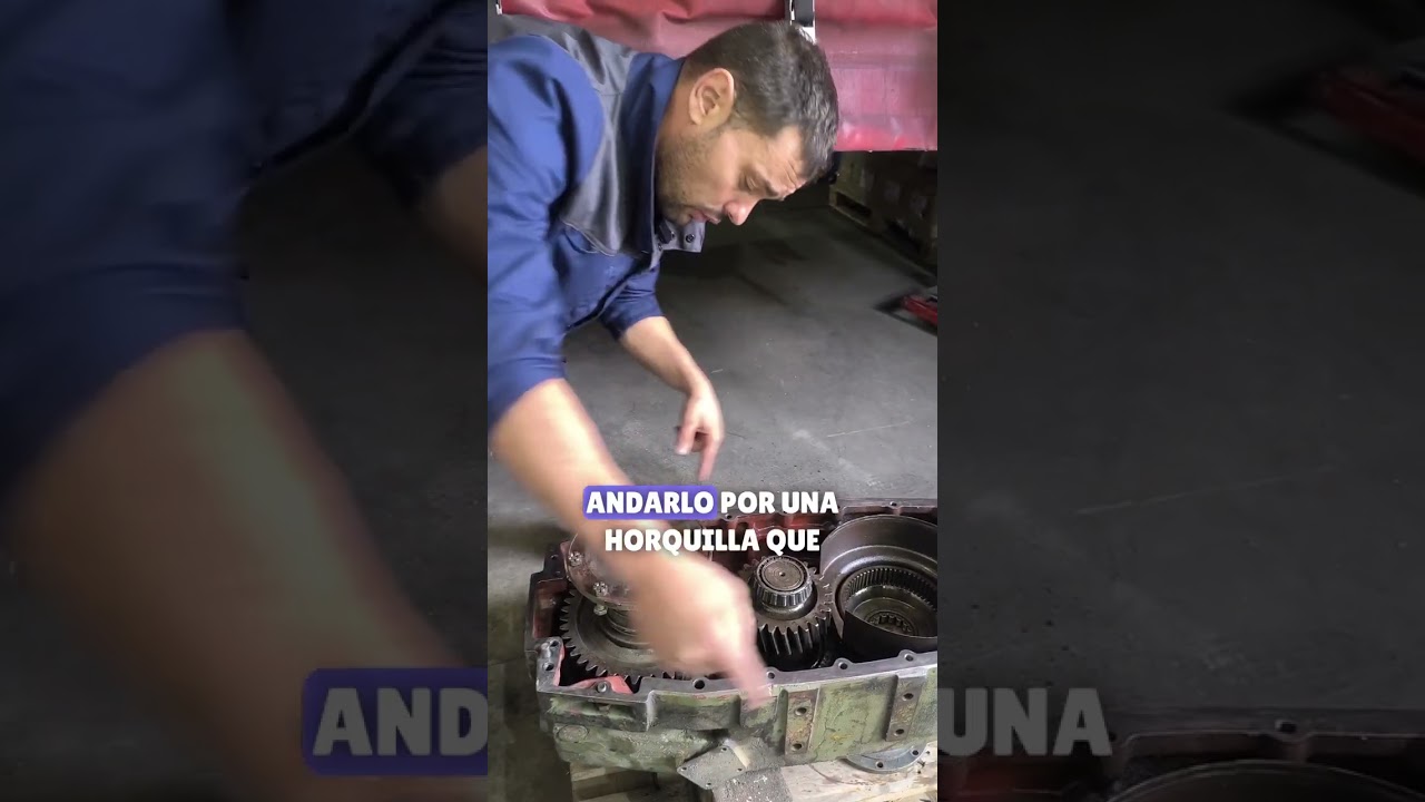 Pegaso Teruel hoy reparamos una caja de transferencia o transfer