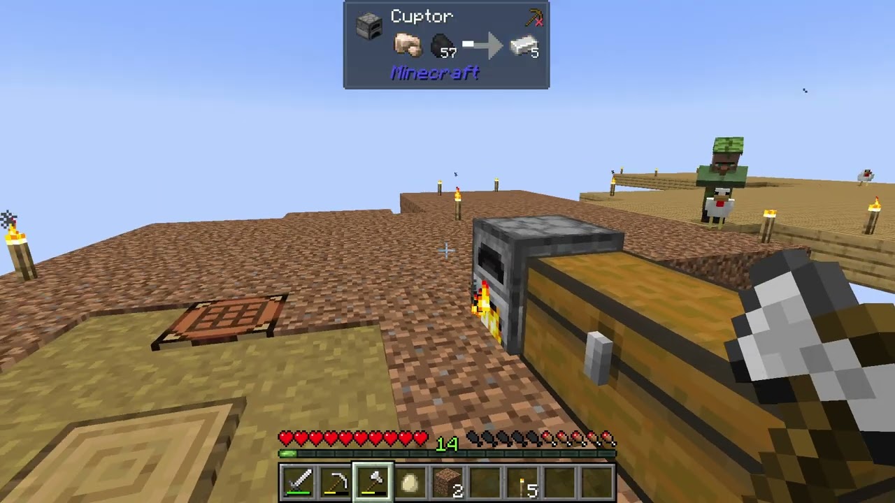 Minecraft One Block: Fac loot pentru extindere. Ep3