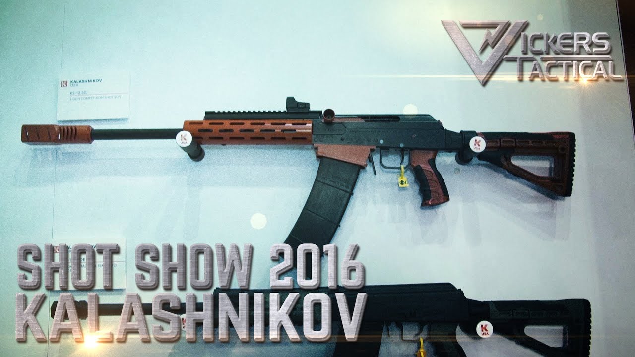Выставка Shot Show 2016: Kalashnikov USA