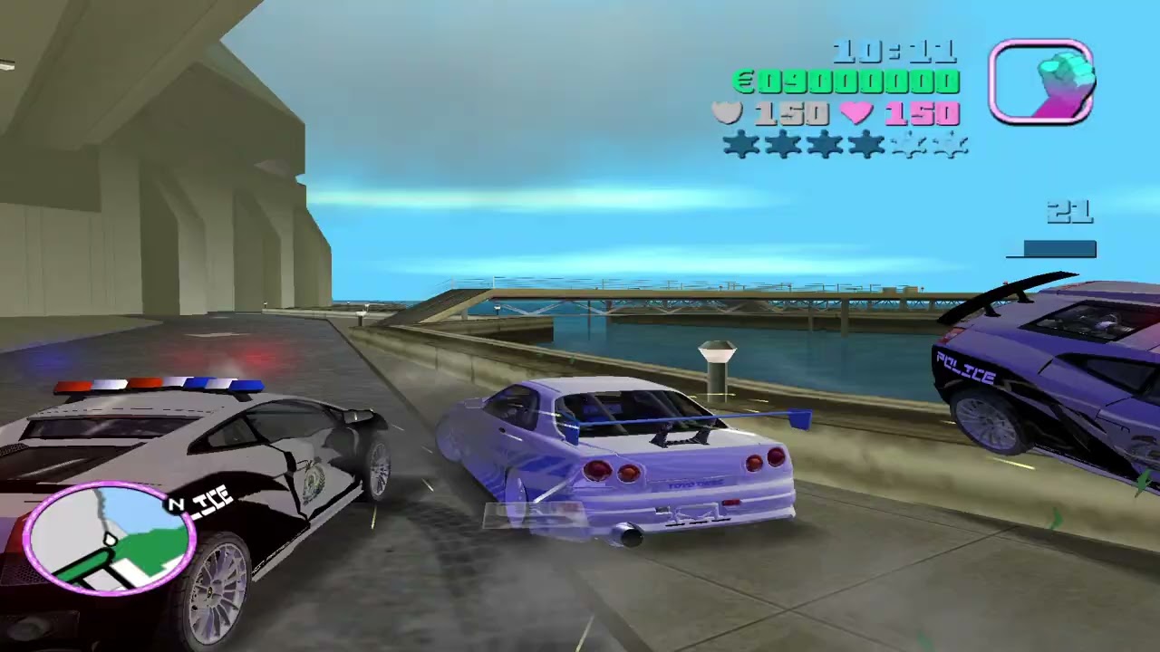 GTA Vice City Burn Game Play #gta5 #gtagameplay #gtavicecity #technogamer #viral #explorepage