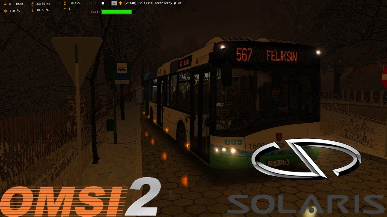 Omsi 2 - Fikcjyny Szczecin - Line  567 - Solaris Urbino 12 III