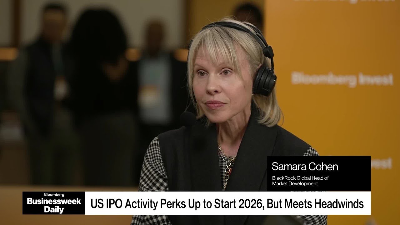 Bloomberg Invest: BlackRock's Samara Cohen on Public Markets. Role of Tokenization
