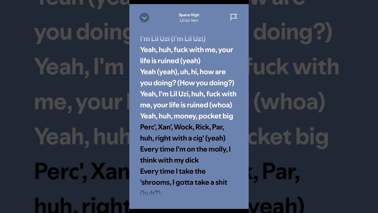 Space High - Lil Uzi Vert (Lyrics)