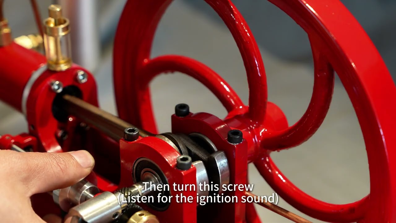 How to connect the ignition module to the Vintage Horizontal Mill Engine Tutorial | Stirlingkit
