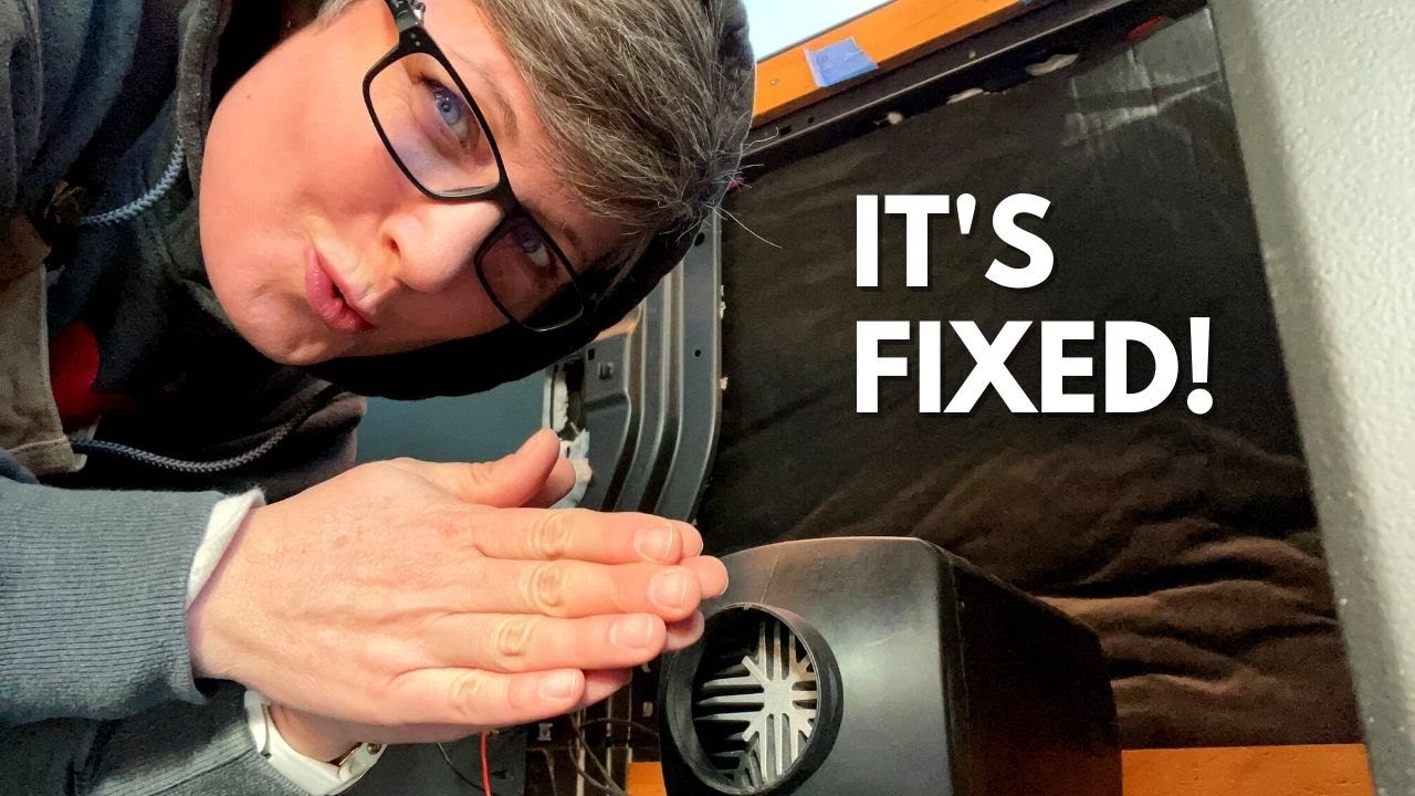 FINALLY! I have heat back in the van!! | Van Life Winter Build | S2 Ep.3