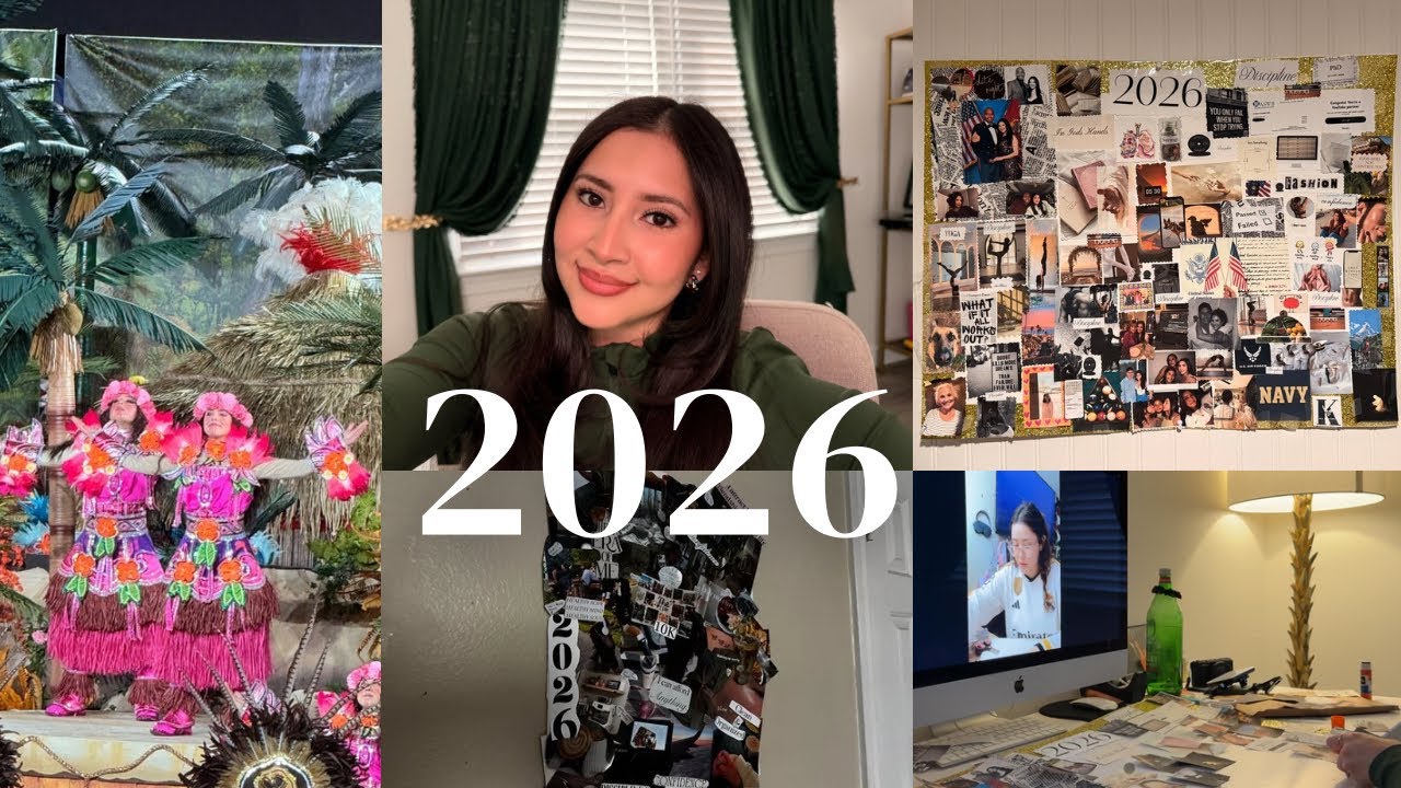 Welcoming 2026🎆: Vision Board, Intentions, and Attending the Mummers Parade ✨ 