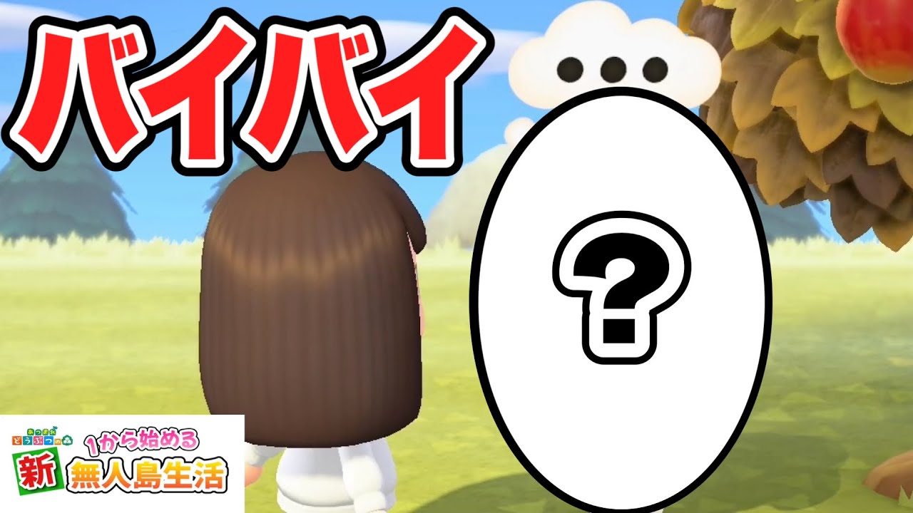 【あつ森】島から1年ぶりに卒業者が出ました #81【あつまれどうぶつの森】