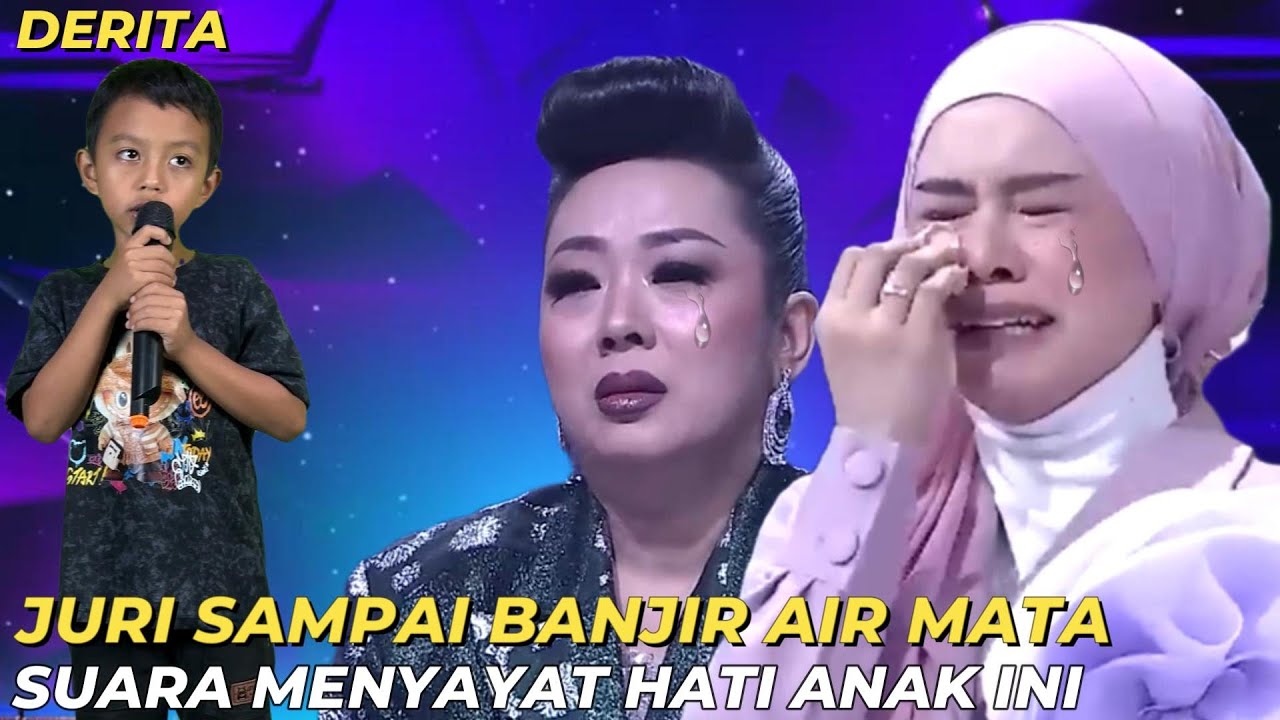 Viral‼️Semua juri sampai banjir air mata suara menyayat hati anak ini lagu derita