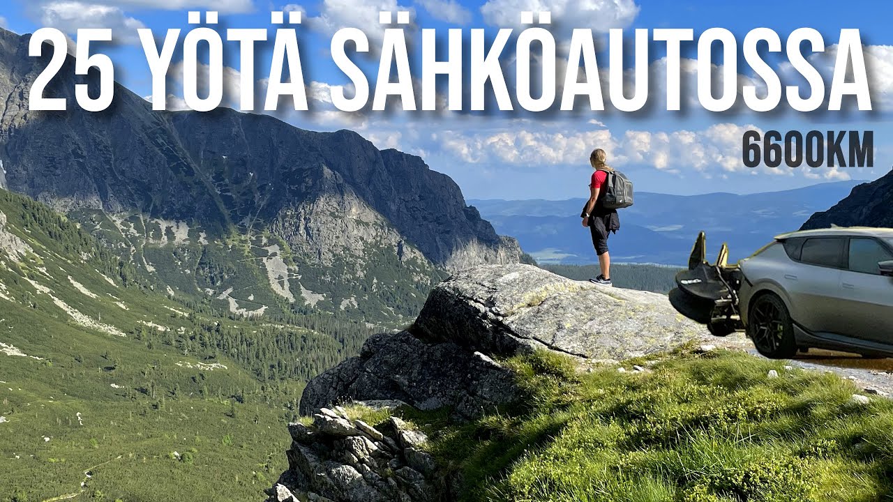 Sähköautossa nukkuen halki Euroopan | Jakso: 2/6