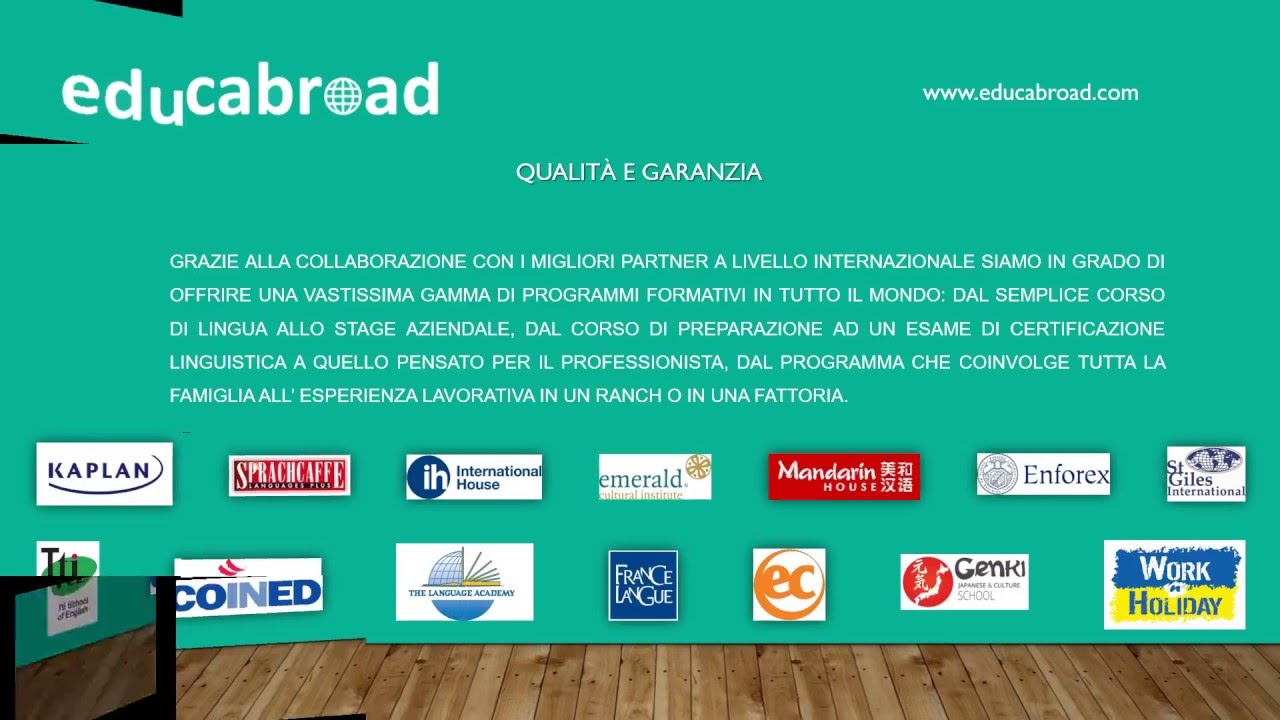 Offerta Educabroad per Agenzie di Viaggio
