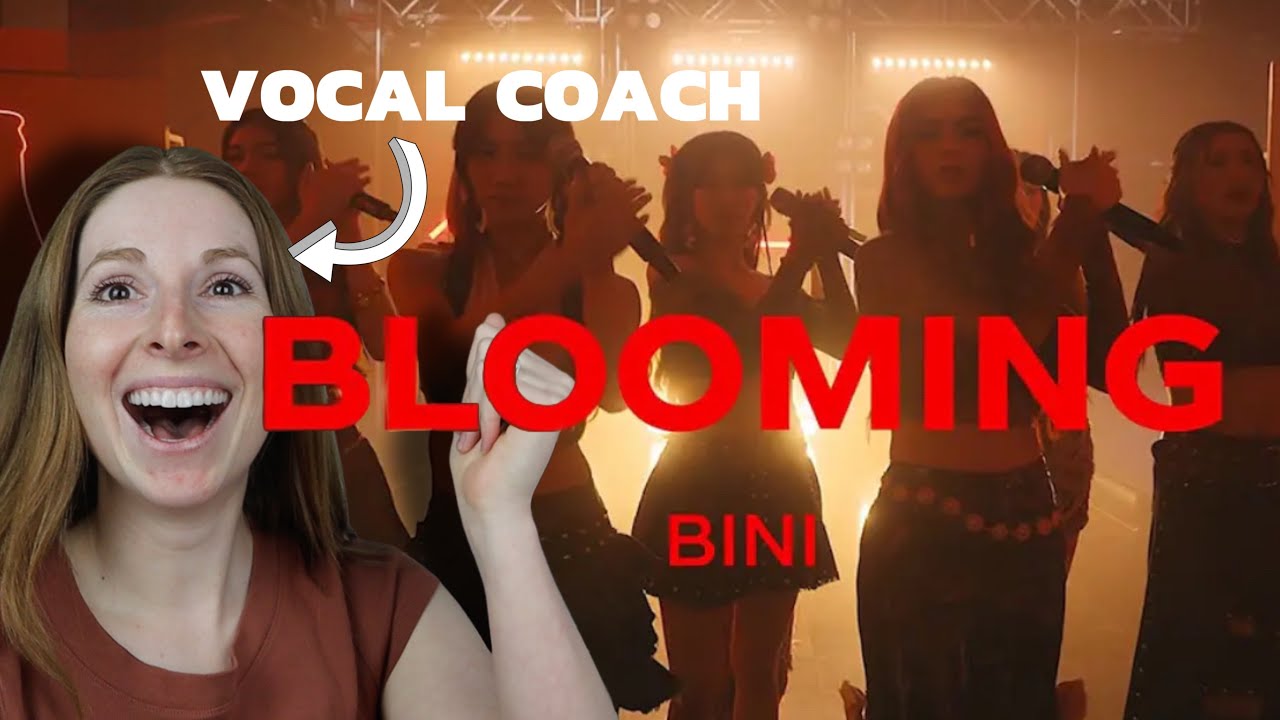 Vocal coach Reacts to Bini - Blooming