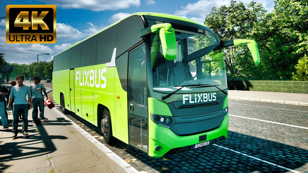 Fernbus Simulator - Scania Interlink HD | 4K Ultra HD |  GAMEPLAY !