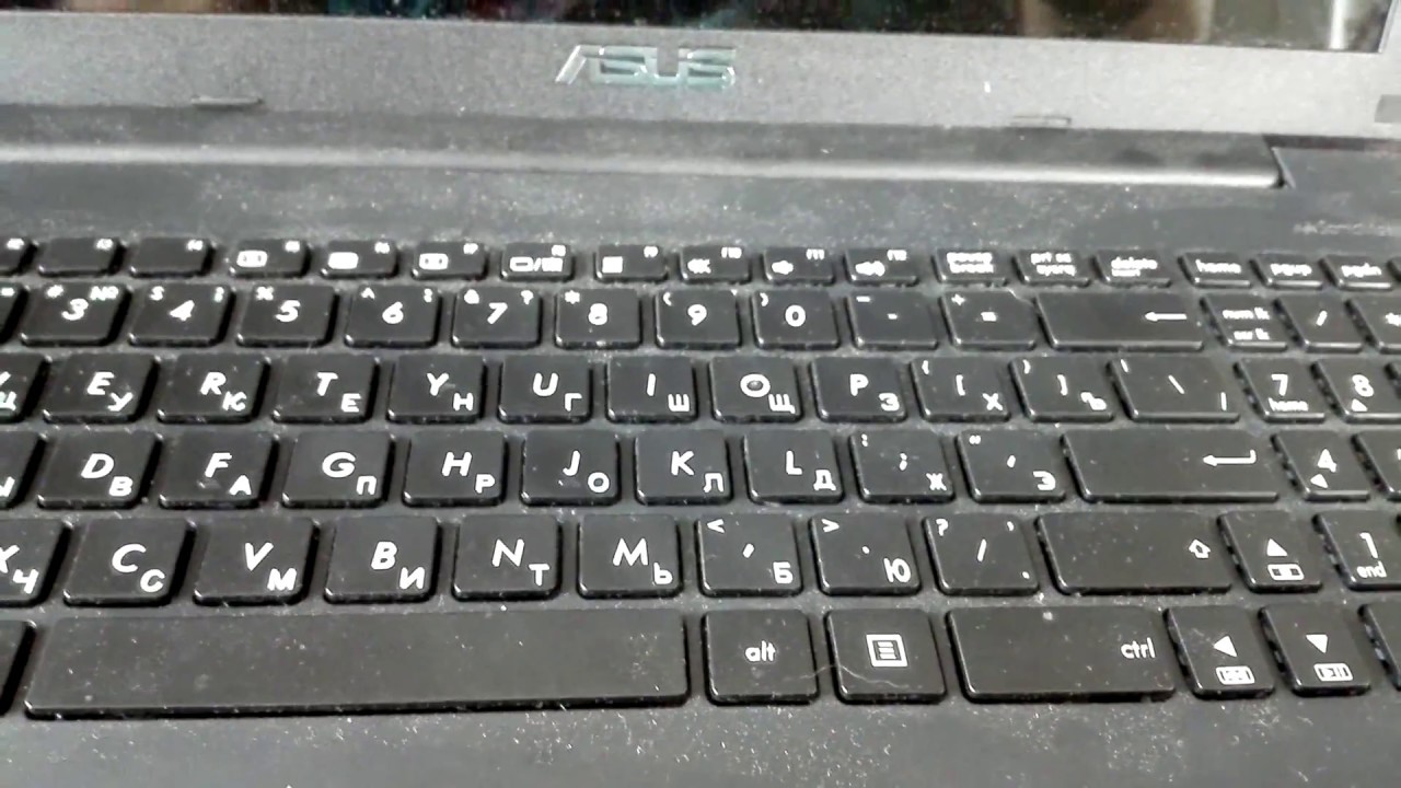 Ноутбук Asus x553, k553 и т.п. не работает клавиатура (клавиши 6,7,н,г,р,о,т,ь ) Решение