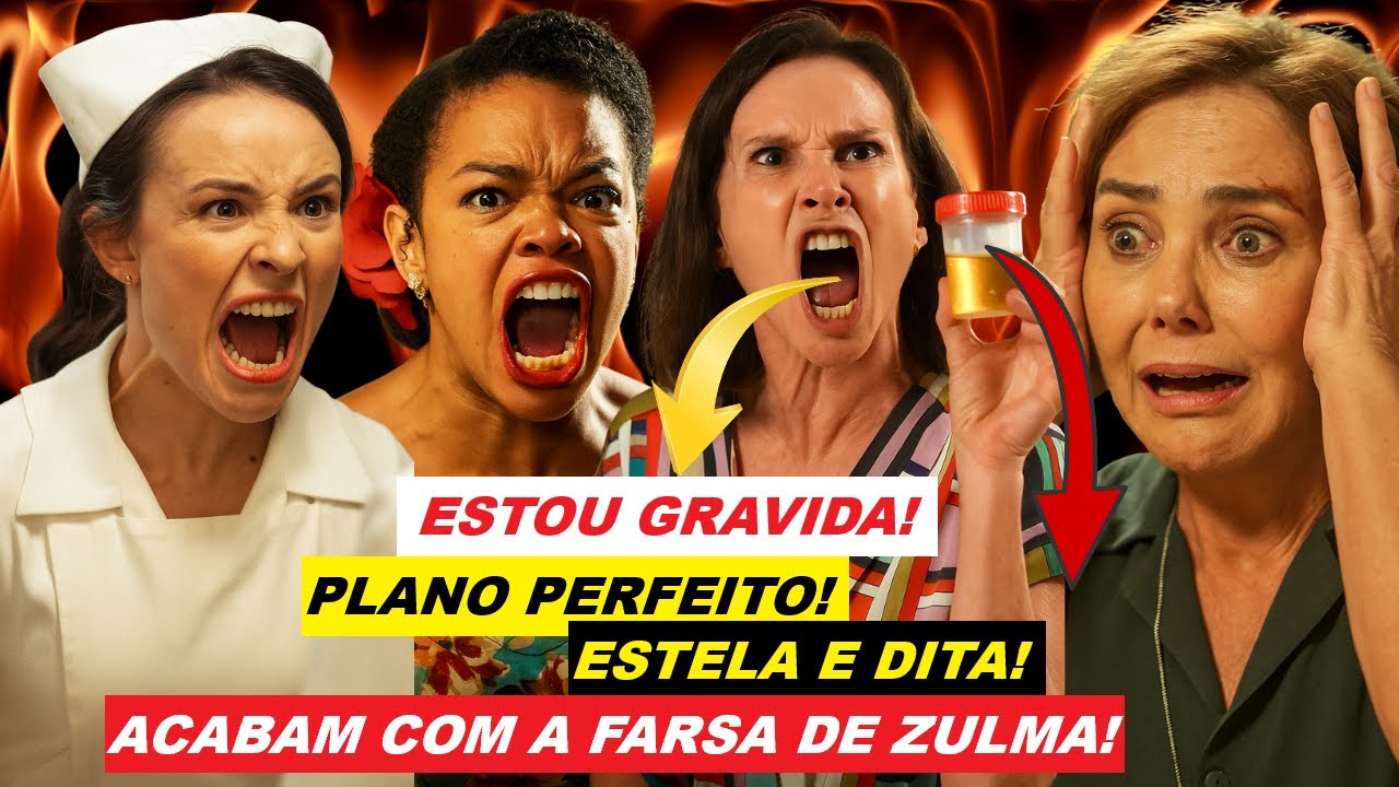 &Ecirc;TA MUNDO MELHOR - ZULMA DESMASCARADA! Estela exp&otilde;e farsa da GRAVIDEZ e Dita descobre toda verdade!