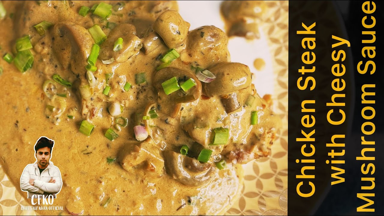 Easiest Steak Recipe In the world. | 
Chicken steak in mushroom sauce.