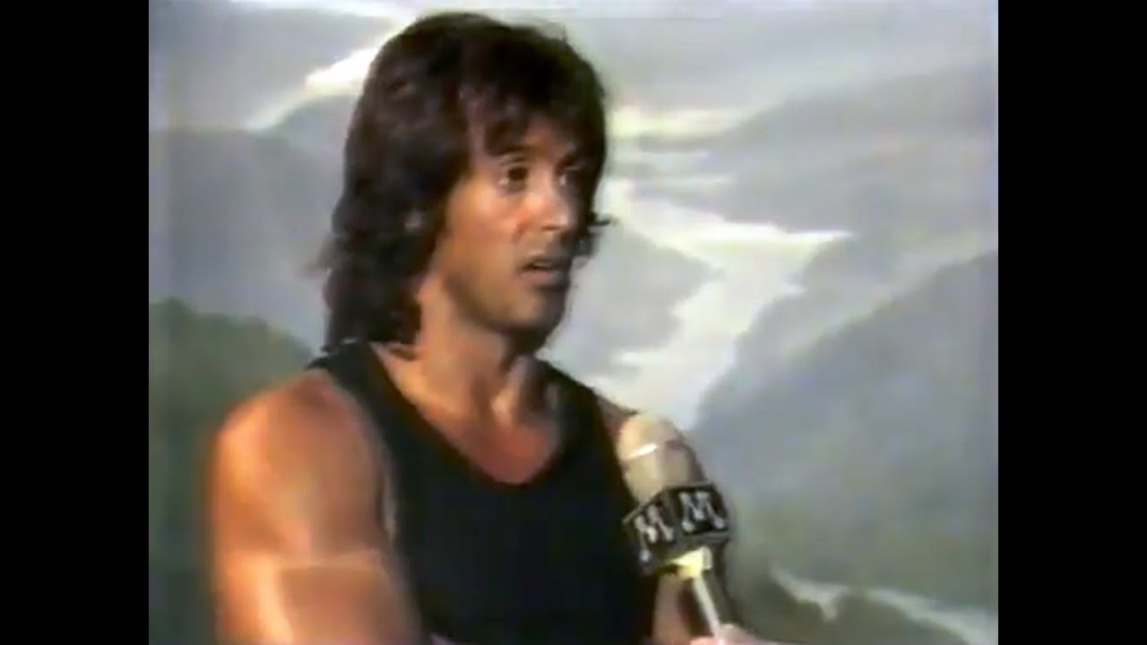 Matéria do Filme Rambo 2 A Missão Na Rede Manchete em 1985