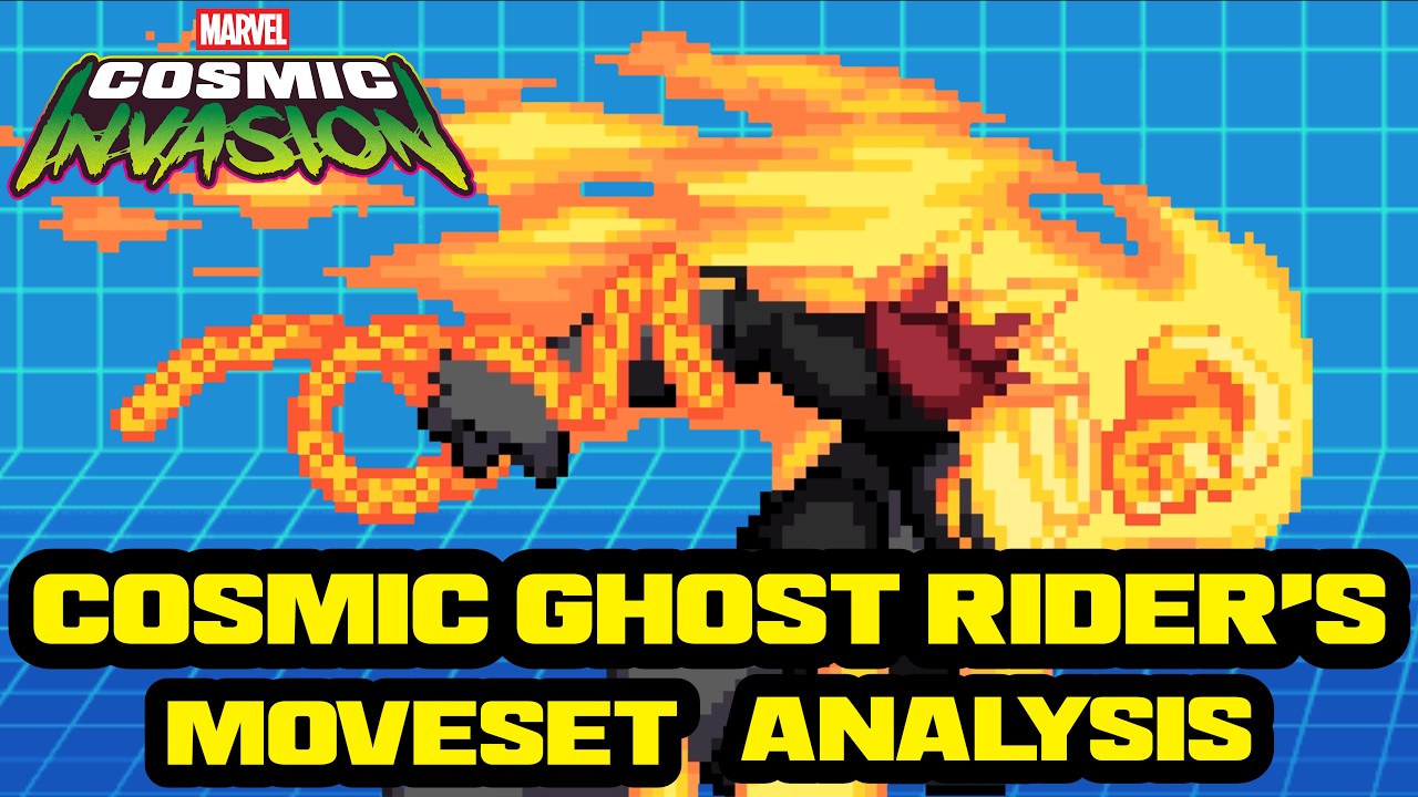 MARVEL Cosmic Invasion - Cosmic Ghost Rider's Moveset