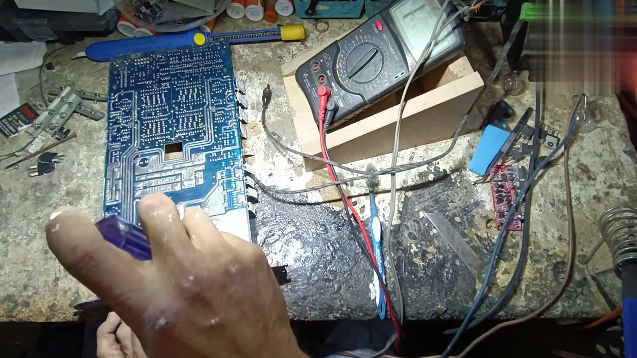 Mi amplificador tiene un corto