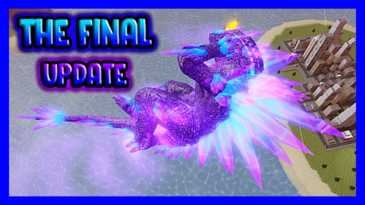 THE FINAL UPDATE! (GODZILLA GAME) - Roblox City Simulator
