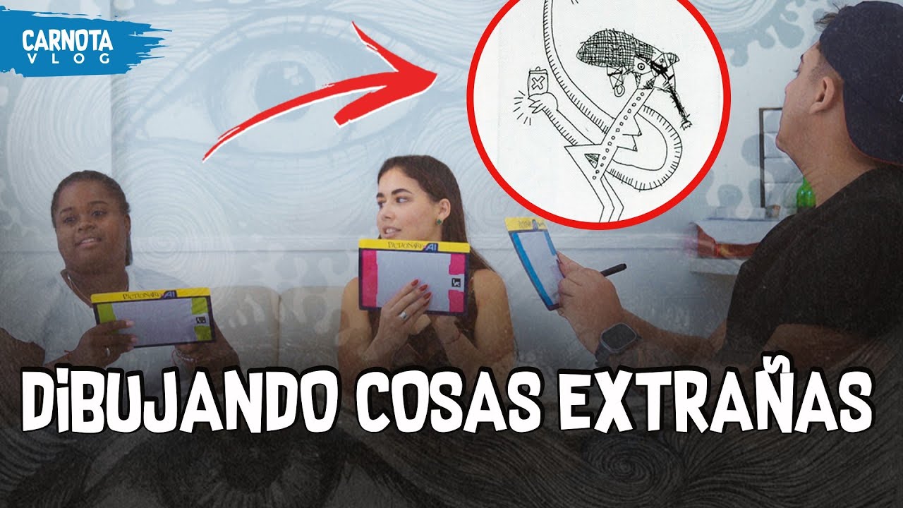 DIBUJANDO COSAS EXTRAÑAS