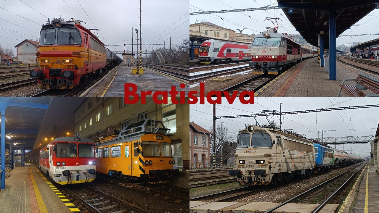 🇸🇰Vlaky Bratislava/Pociągi Bratysława