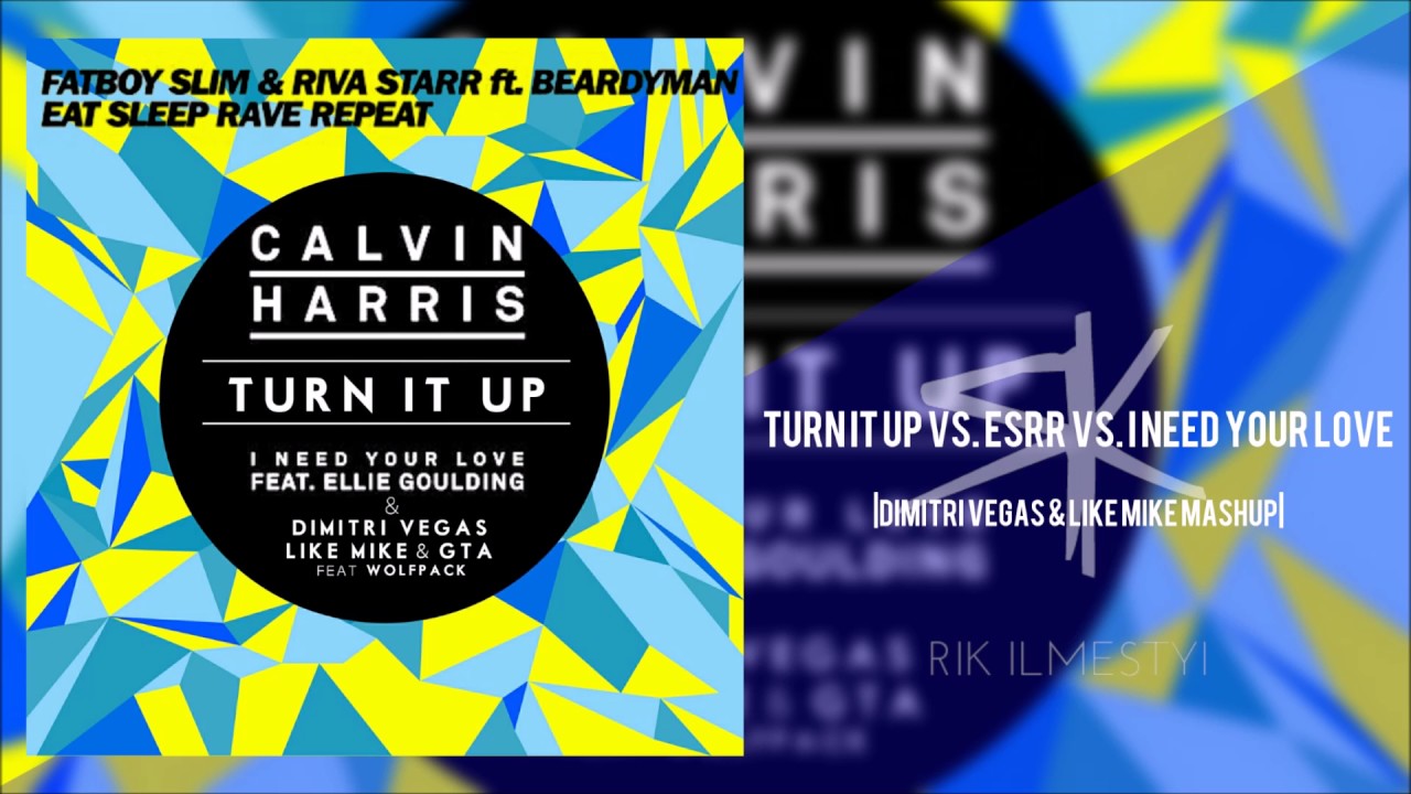 Turn It Up vs. ESRR. vs. I Need Your Love |DIMITRI VEGAS & LIKE MIKE MASHUP|