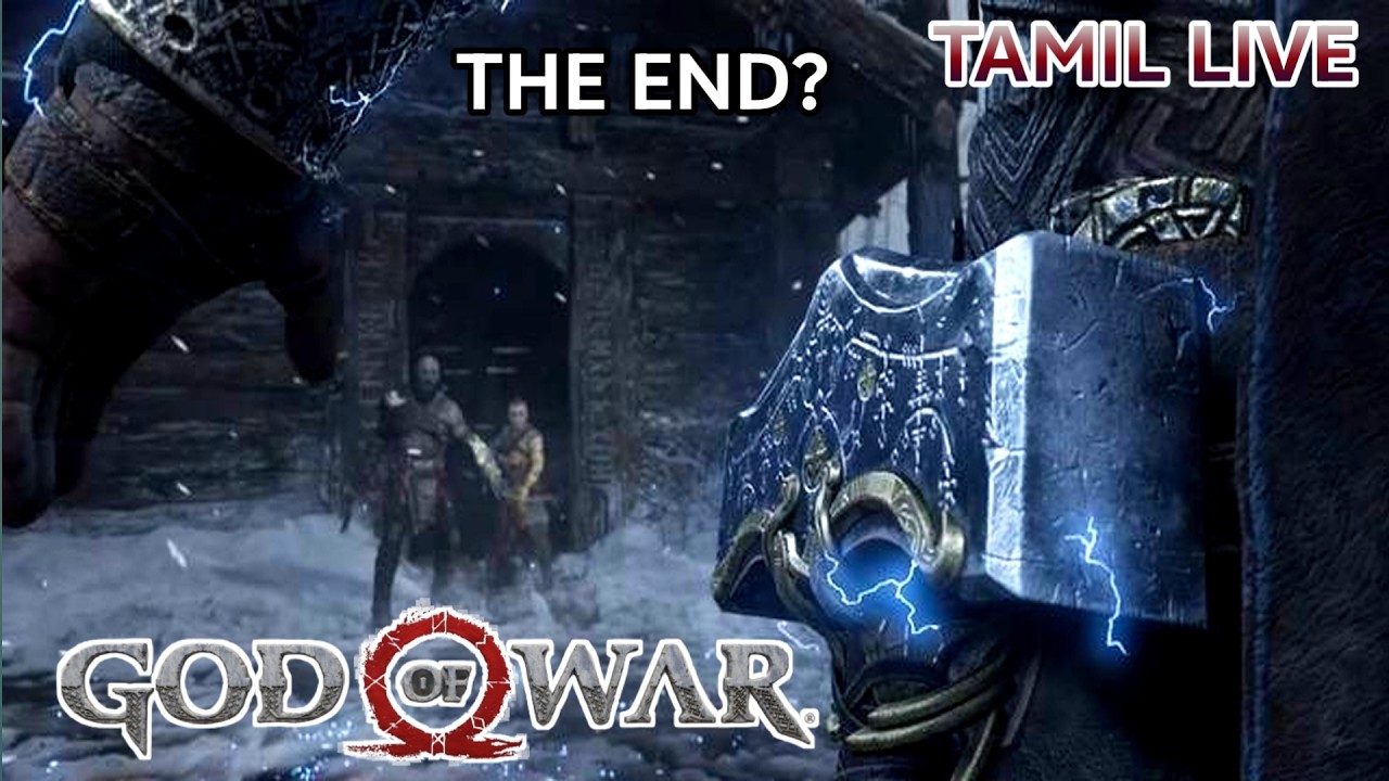 🔴 God of War Tamil Gameplay Live  |HardCore Challange | If I fall, I begin the war again