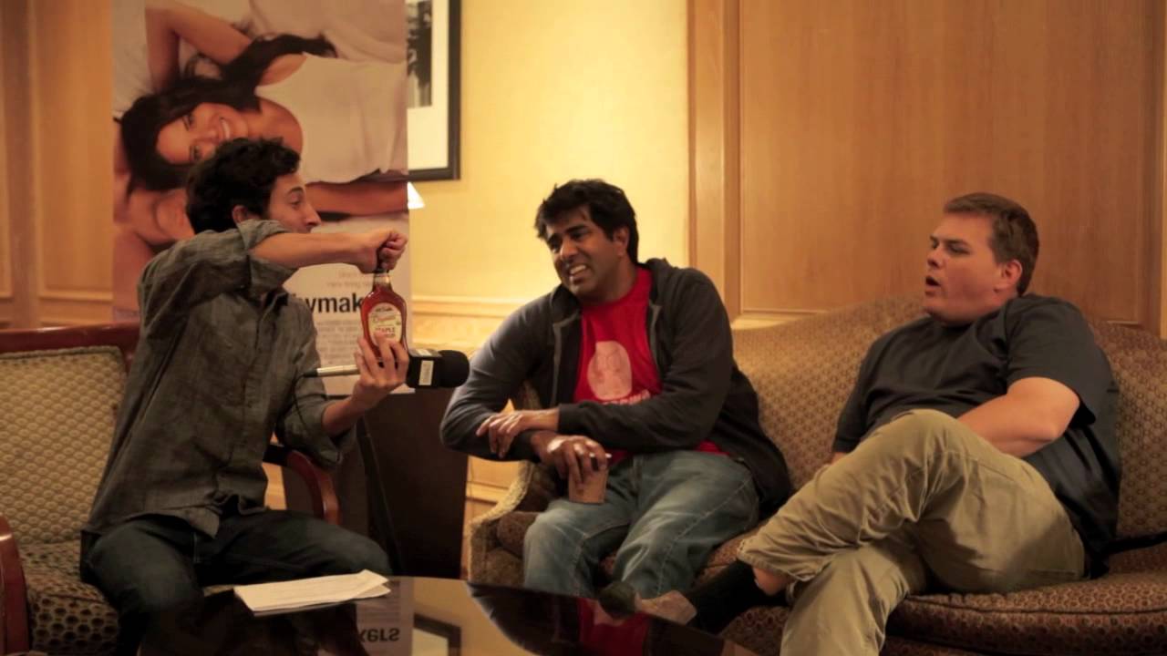 Jay Chandrasekhar and Kevin Heffernan Refuse to Drink Maple Syrup