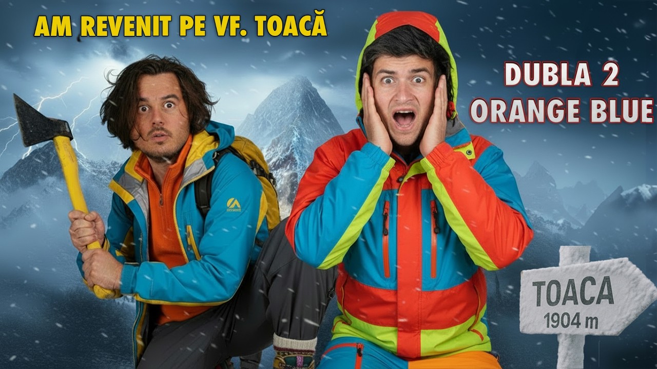 VF. Toaca! Dubla 2 cu ORANGE BLUE!