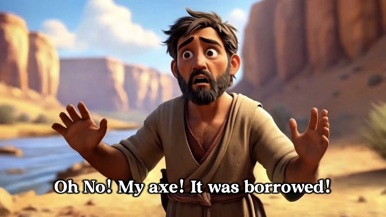 The Miraculous Story of Elisha and the Floating Axe Animated Story (English Original)