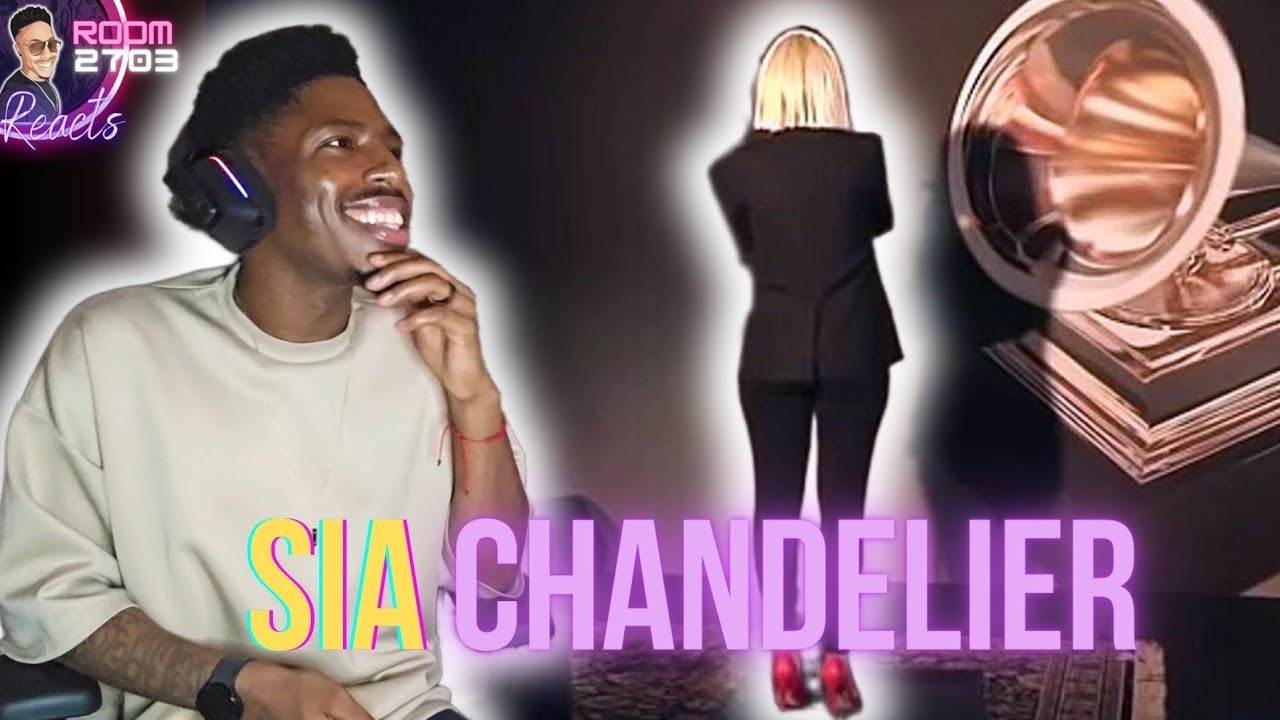 Sia Reaction 'Chandelier' (Live at the Grammys) - Raw and Dark, Beautiful 🤌🏾❤️