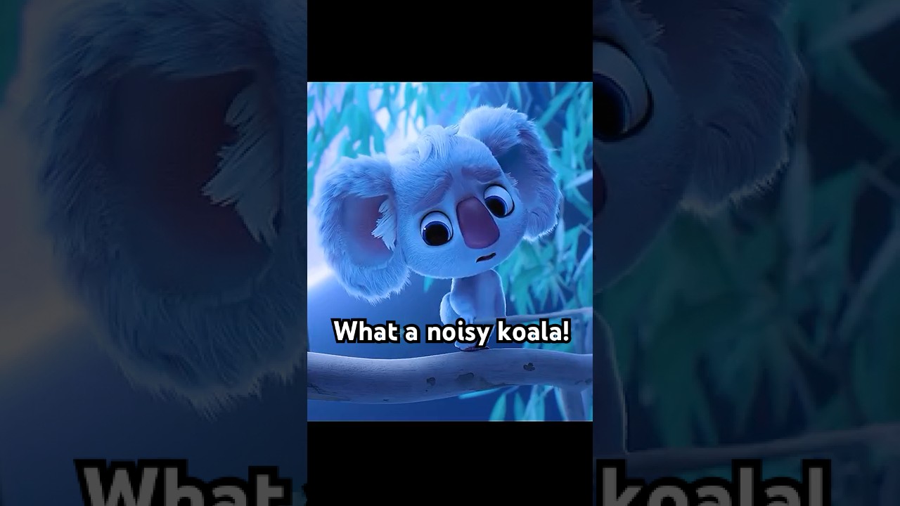 What a noisy koala!#shorts #shortvideo #cartoon #series