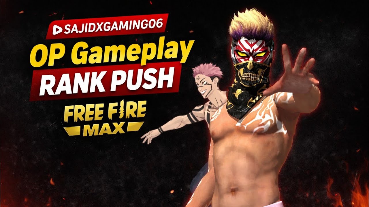 Free fire 🔥|| Epic gameplay 👨‍💻|| Rank push karne gya tha game push ho gya 😅🫷||@SAJIDXGAMING06