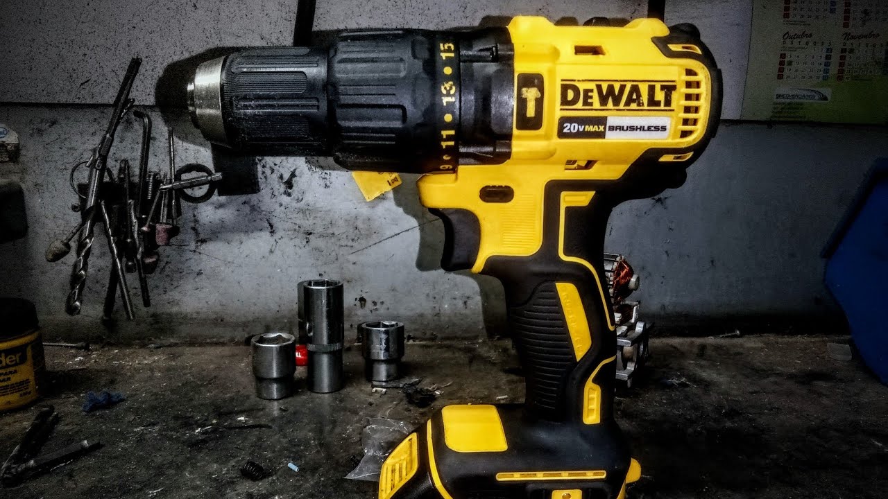 Parafusadeira Dewalt DCD 7781- Teste do módulo de acionamento e motor