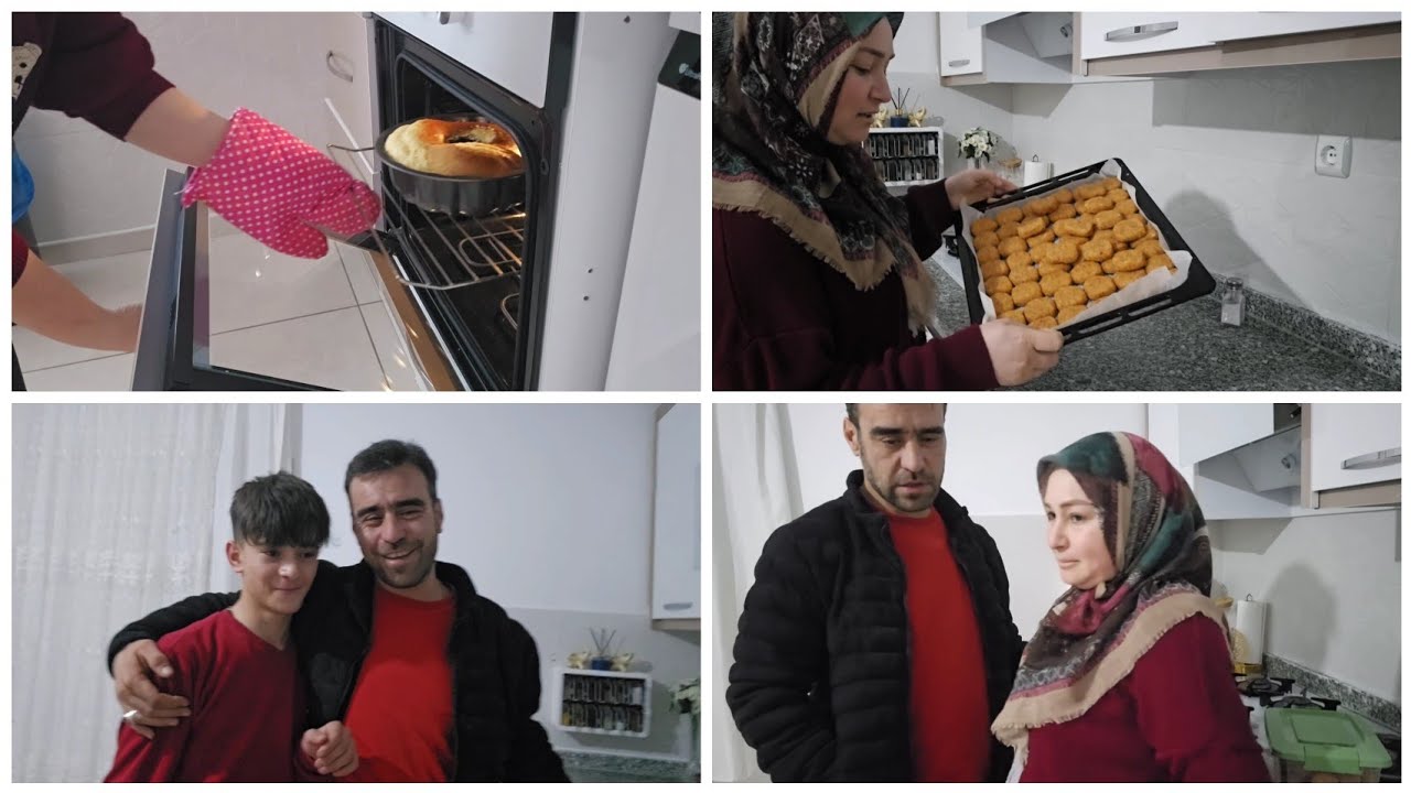 EV KÜFLENMİŞ😱SUSAMLI KEK✅️KÖFTE ÇÖREGİ NASIL YAPILIR✅️PERDELERİ YIKIYORUM✅️