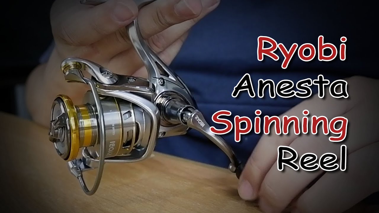 ANESTA SPINNING REEL BY RYOBI ! NIH DIA REEL TERBARU RYOBI ! DIMANA KELEBIHANNYA? LSG SIMAK DIMARI