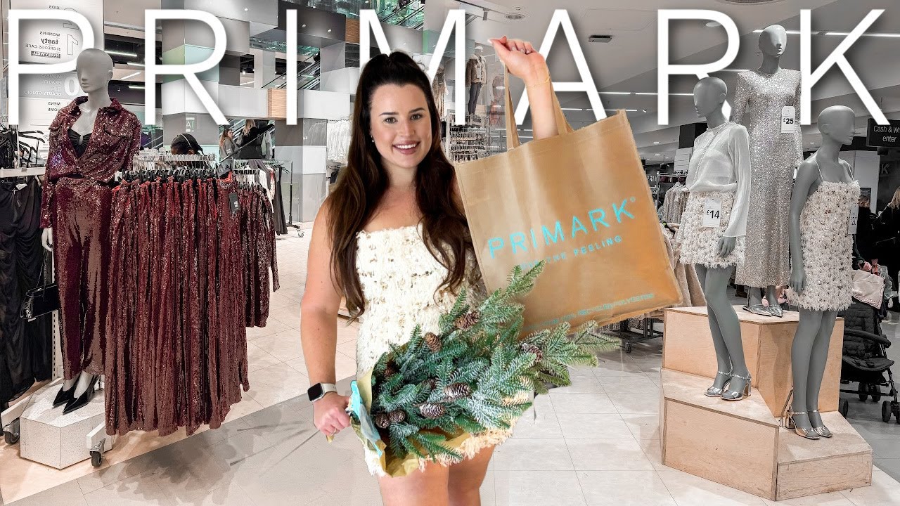 PRIMARK DECEMBER SHOP WITH ME | Christmas Shop, New Rita Ora Collection, Primark Home & more!