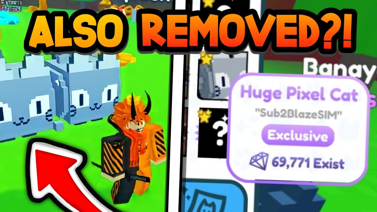 Preston Will Remove The Huge Pixel Cat...