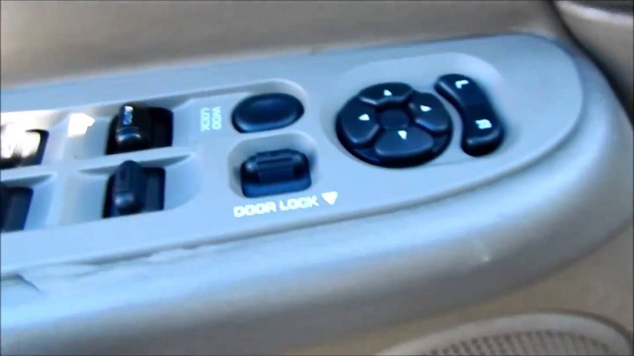How To Replace The Window Master Switch On A 2003 Dodge Ram 1500 Truck