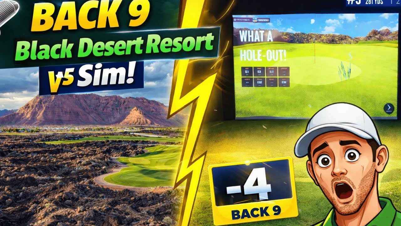 Black Desert Resort- Sim Golf Pt.2 (Back) WEEK 1