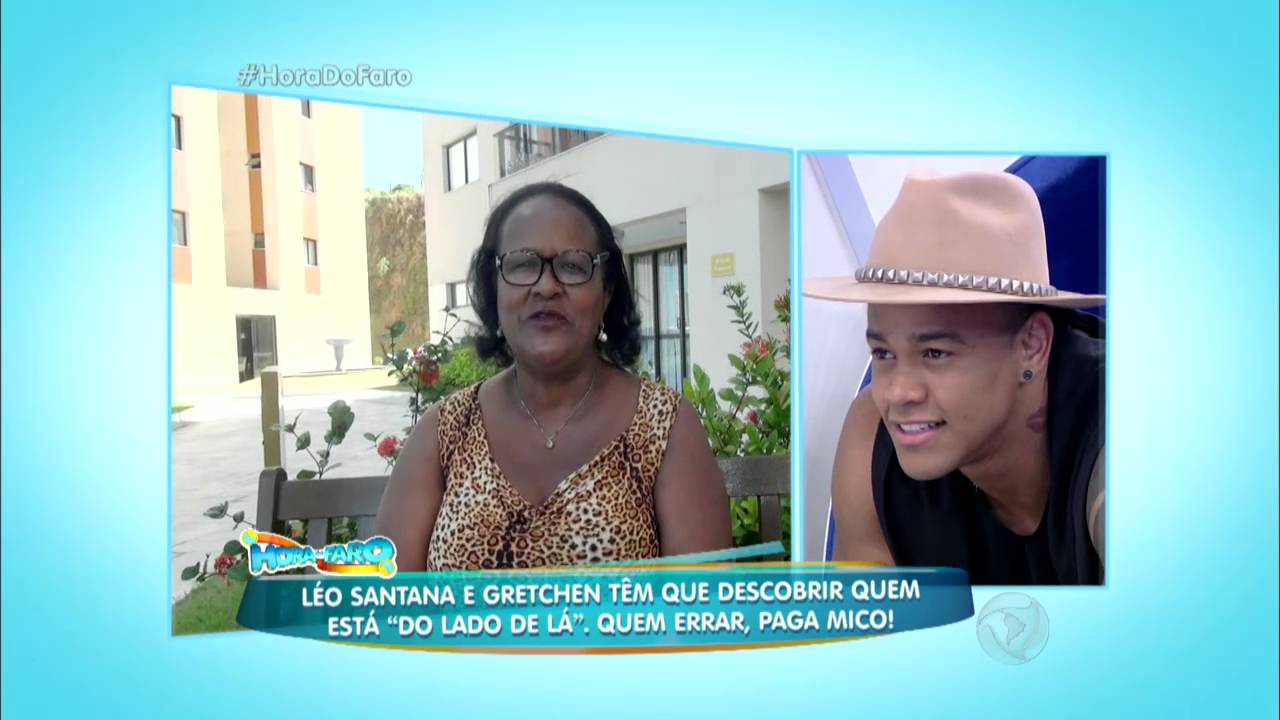 Gretchen e Léo Santana tentam descobrir quem está 