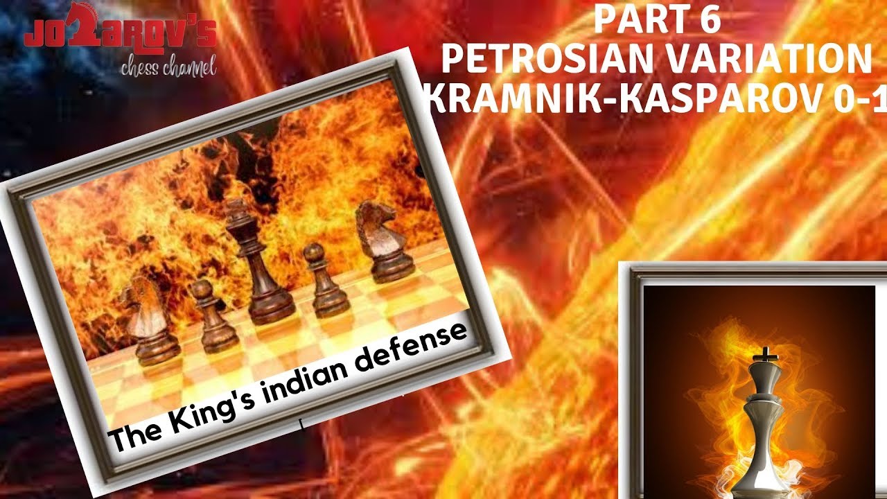 The King's indian - Part 6 Petrosian variation -  Kramnik-Kasparov 0-1