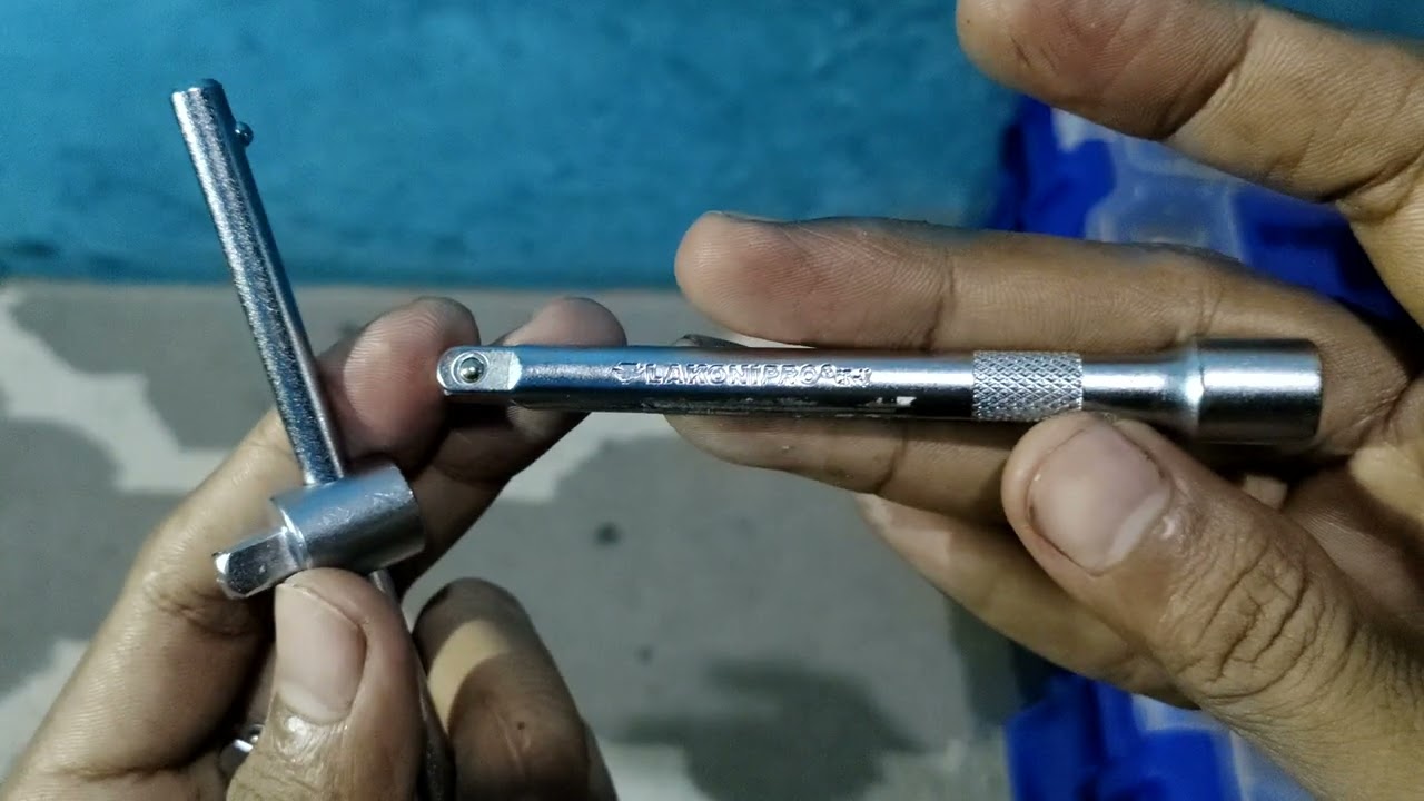 sliding T bar dan ekstention bar , universal joint 1/4 inch