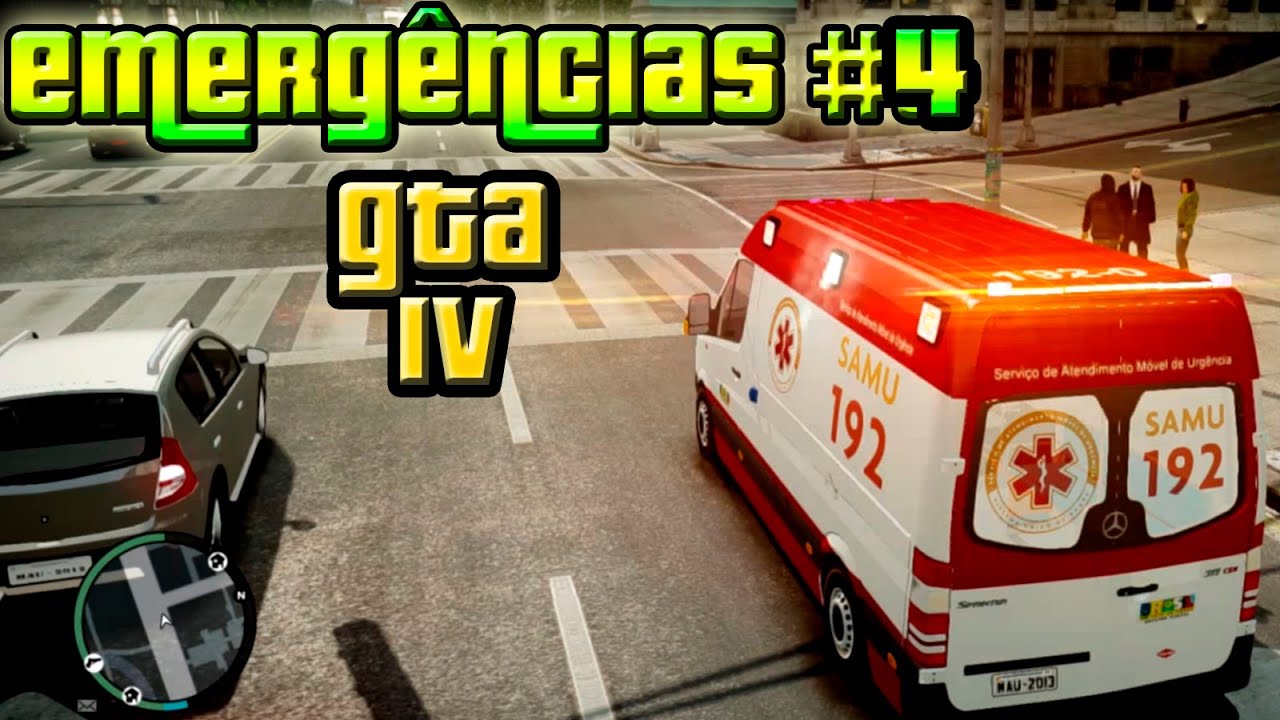 GTA IV: Emergências médicas #4 (Carros brasileiros!)