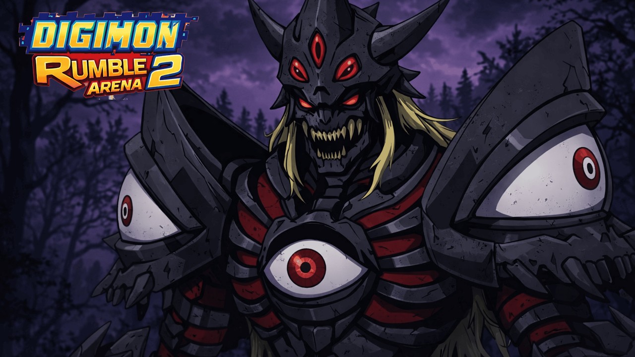 Gameplay Duskmon 【Digimon Rumble Arena 2】