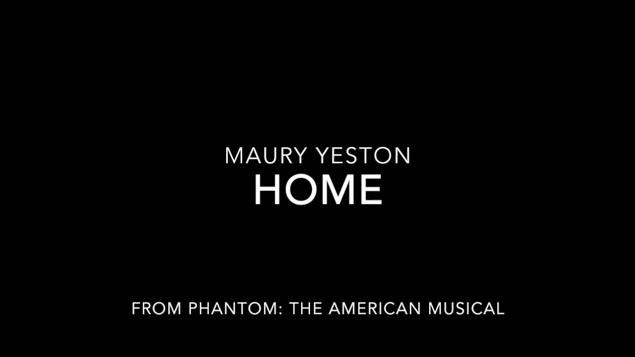 Home from Phantom - accompaniment track