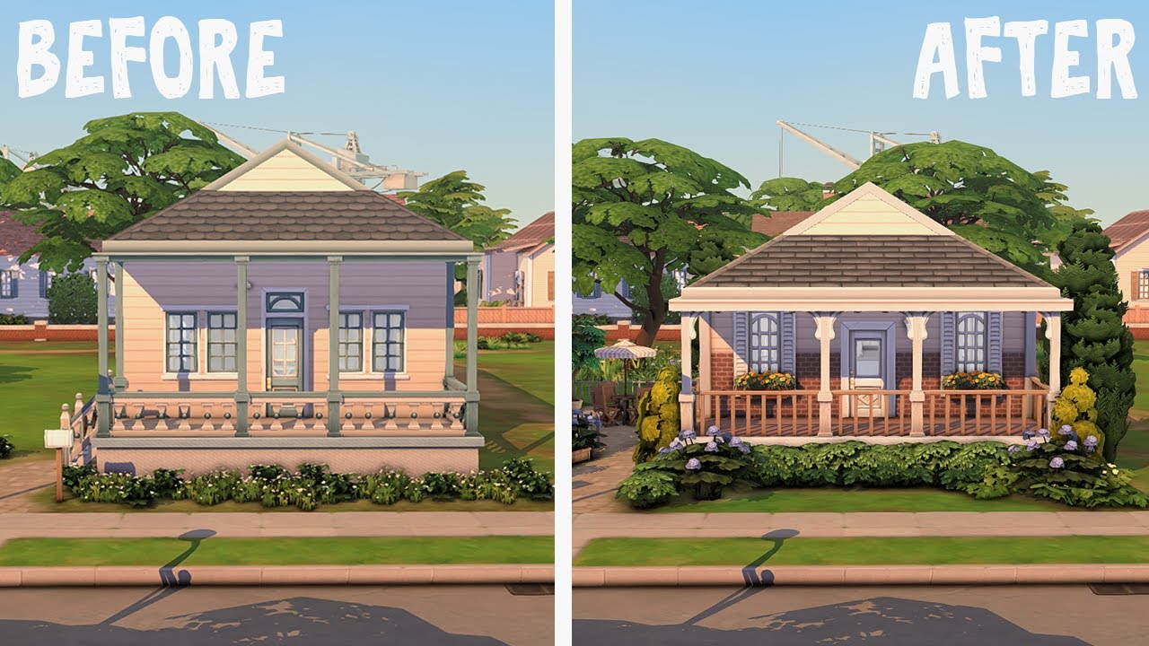 Дейзи Ховел || Реновация базовой игры || The Sims 4: Скоростное строительство