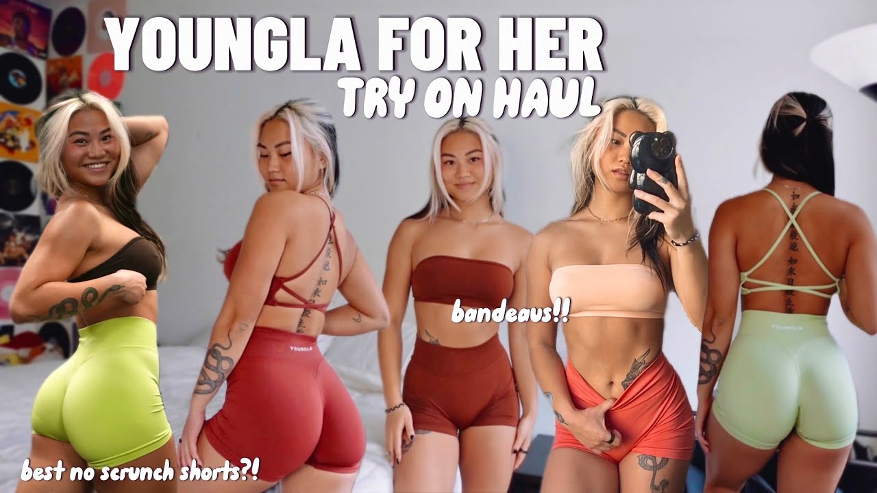 YoungLA For Her Try On Haul | Bandeaus, Curve Collection, + More | 2.29 Drop