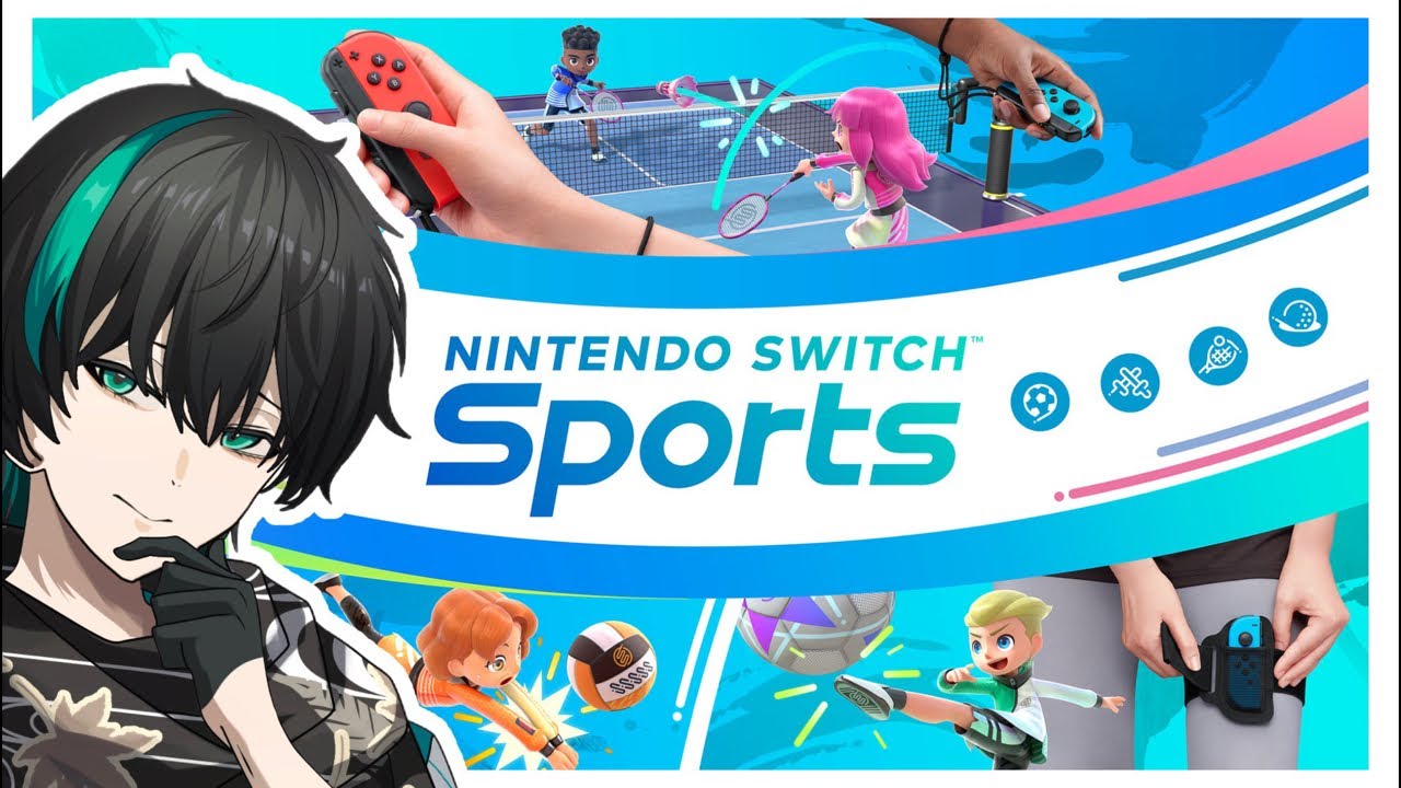 【Switch Sports】成人男性が実写でかましたります。【翠心晴】#switchsports   #雑談 #vtuber #男性vtuber #shorts