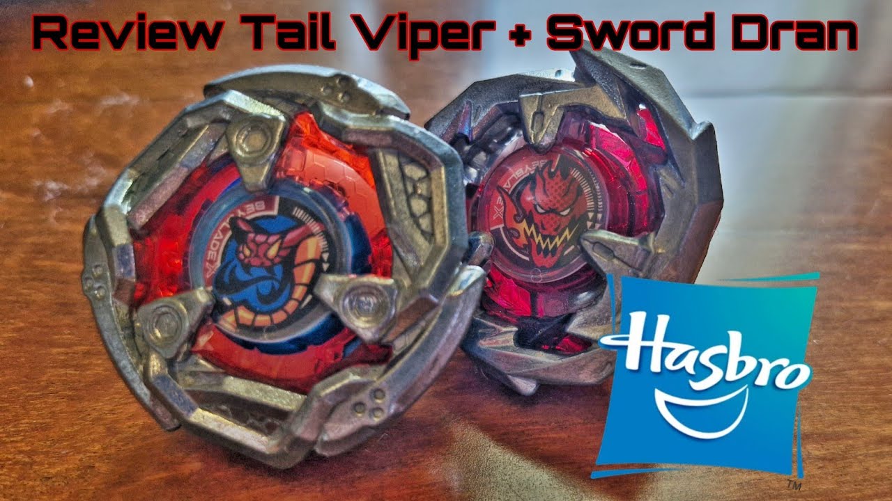 Review Tail Viper 5-80O + Sword Dran 3-60F| Beyblade X Hasbro